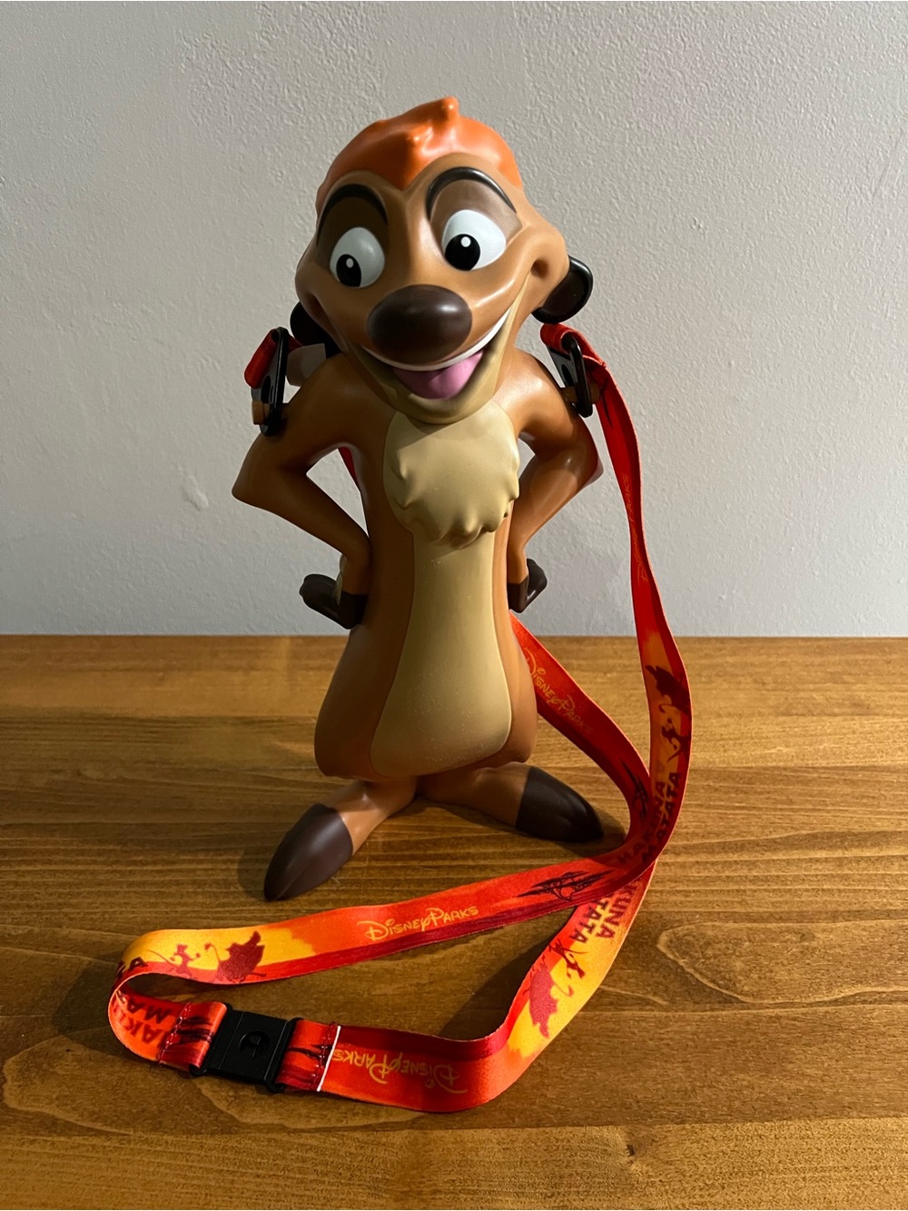 Timon The Lion King Animal Kingdom 25th Anniversary Plastic Sipper Disney Parks